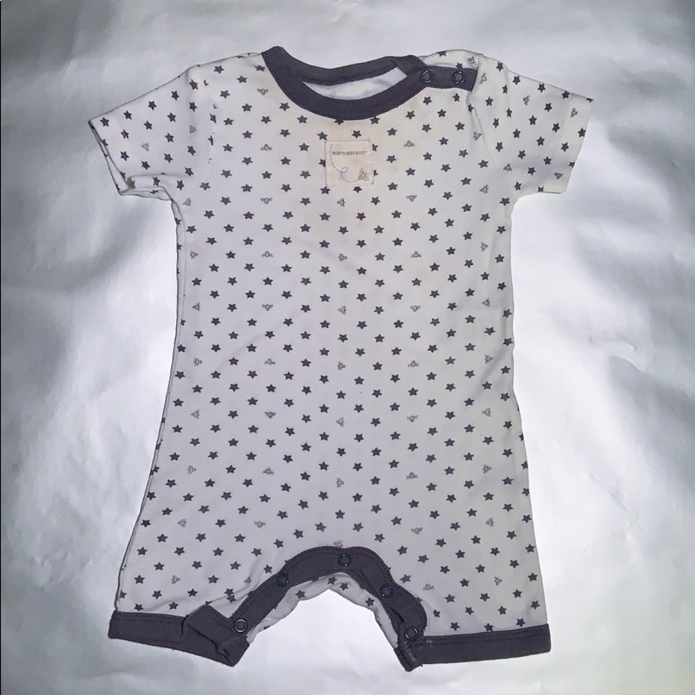 3-6 Month Burt’s Bees Baby Romper
